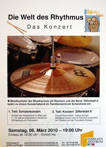 Schüler-Konzert 06.03.2010, schlagzeugunterricht , trommelkurse, schlagzeug lernen, ferienkurse, trommelworkshops, drums, percussion, schlgzeugschule, trommelunterricht, trommelgruppen, ferienaktionen, leichlingen, leverkusen, langenfeld, wermelskirchen, Kinder, jugendliche, erwachsene, schlagzeug, conga, djembe, cajon, bongos, rhythmus, unterricht, afrikanisches trommeln, bodypercussion